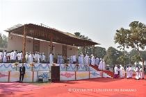 عظة قداسة البابا خلال القدّاس الإلهي متنزه سوهراواردي أوديان، دكا