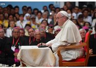 خطاب الباباإلى الكهنة في تروخيلو
