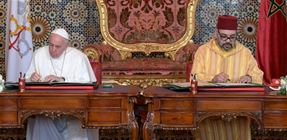 نداء  صاحب الجلالة الملك محمد السادس وقداسة البابا فرنسيس